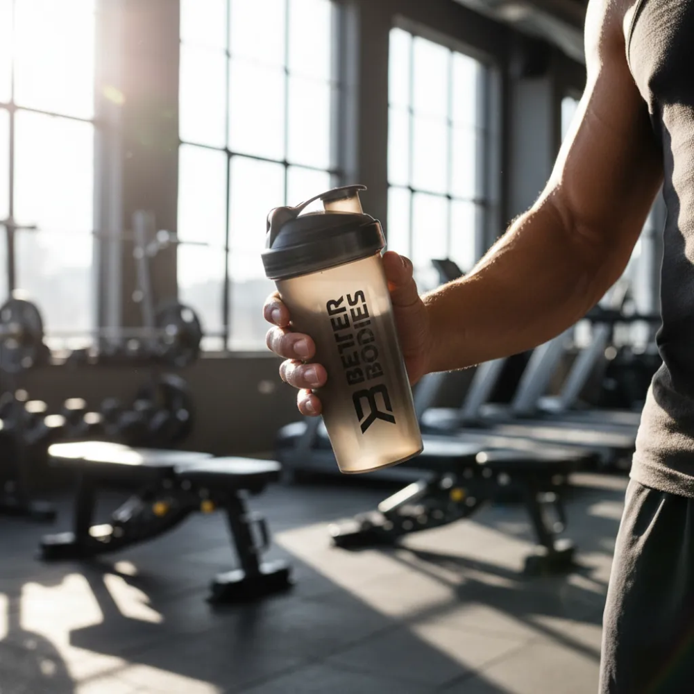 Better Bodies Fitness Shaker Mezclador Proteina 600ml Black -2