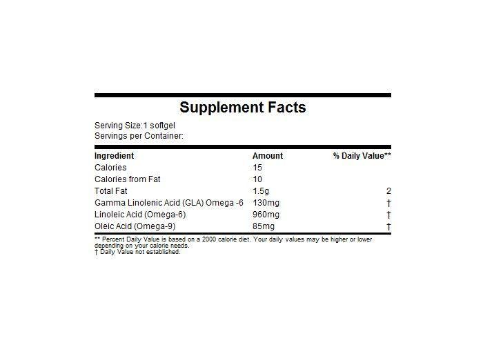 Evening Primrose Oil 1300mg Omega 6 Aceite De Onagra 120 Softgels-6