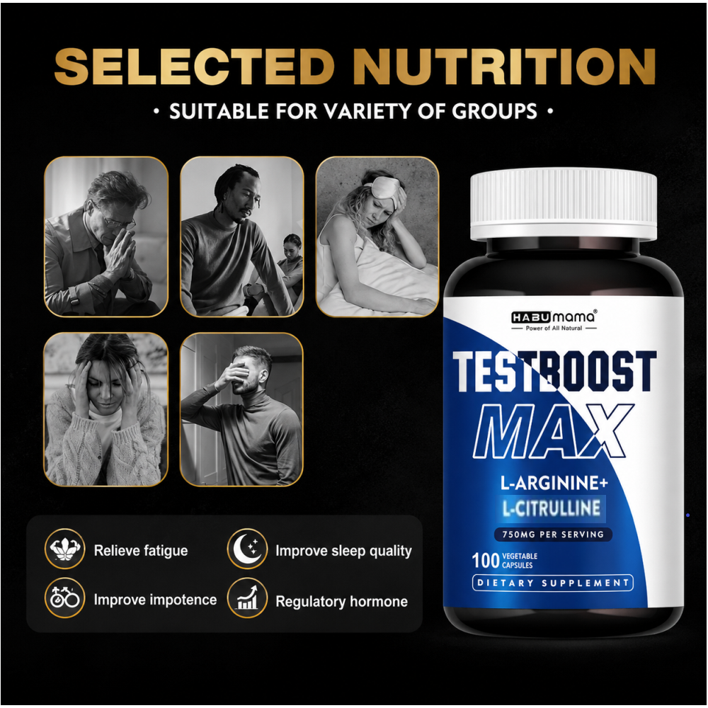 Testboost Max 750mg Impulso Estamina Y Vitalidad 100caps-3