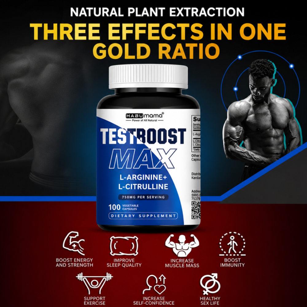 Testboost Max 750mg Impulso Estamina Y Vitalidad 100caps-4