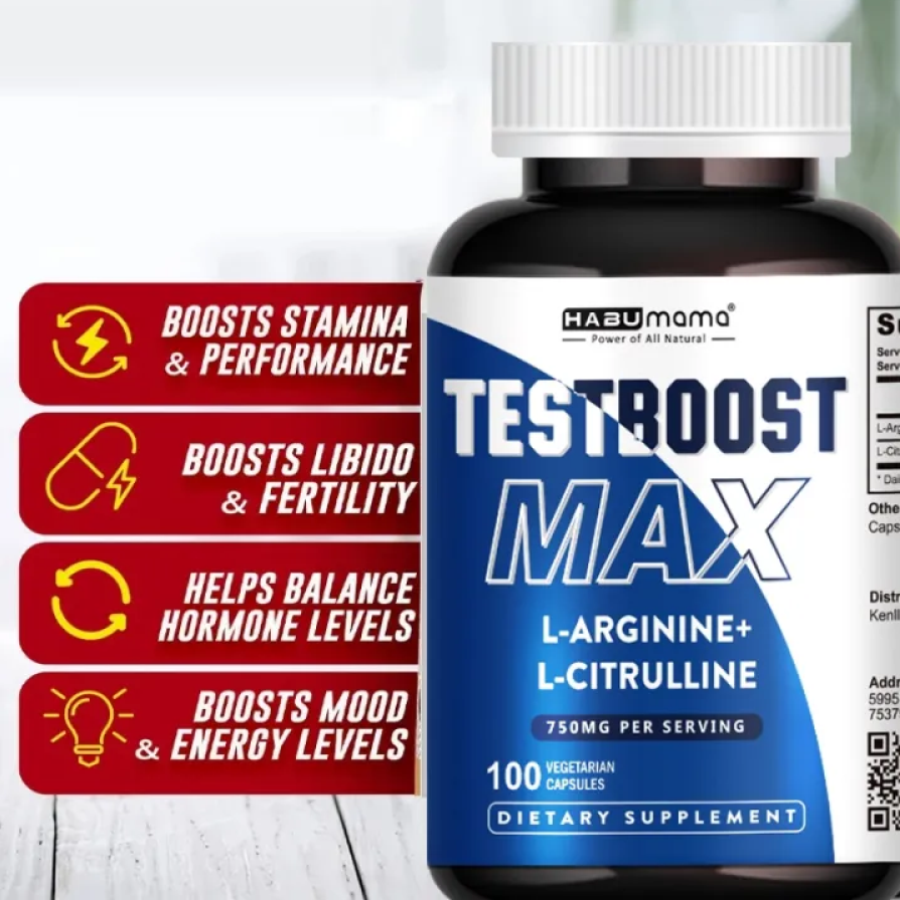 Testboost Max 750mg Impulso Estamina Y Vitalidad 100caps-6
