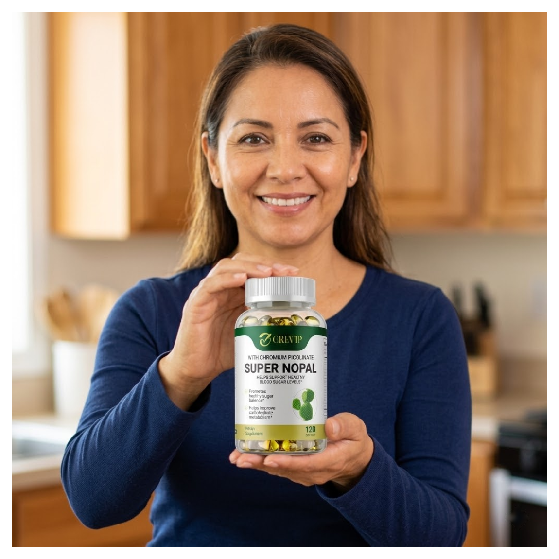 Super Nopal Picolinato De Cromo Balance Metabolico 120 soft gel-5