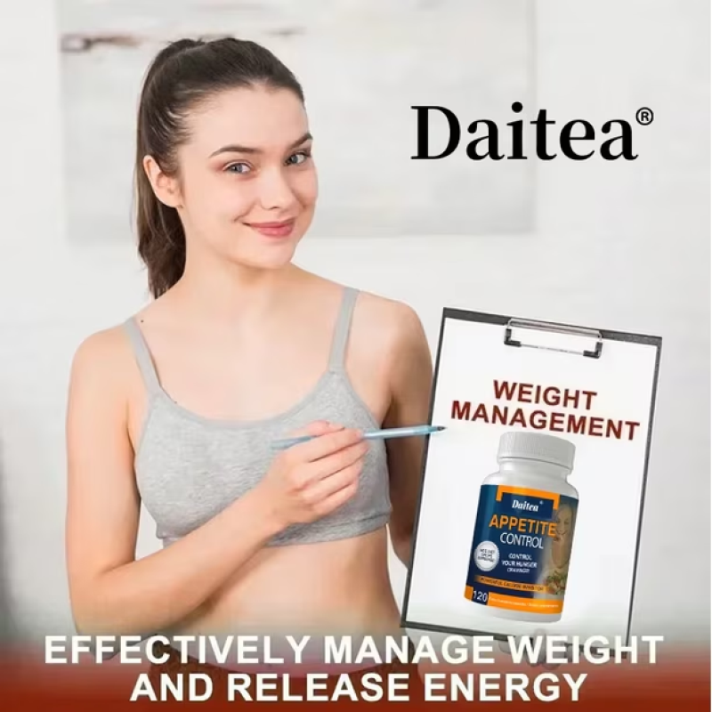 Appetite Control Chitosan 1000mg Daitea Quemador de Grasas 120 Caps-5