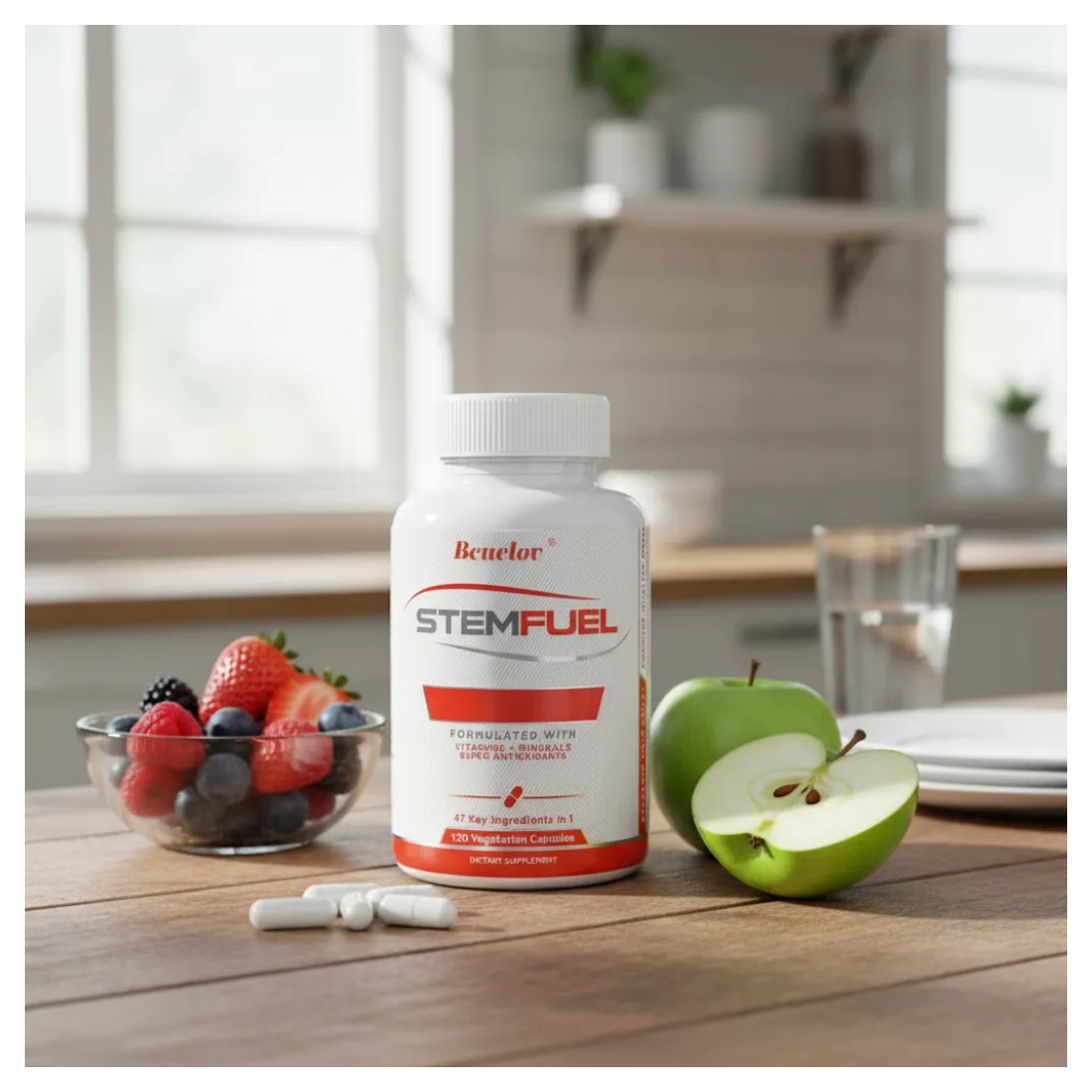 Bcuelov Stem Fuel Super Antioxidante 47 Vitaminas Minerales-1