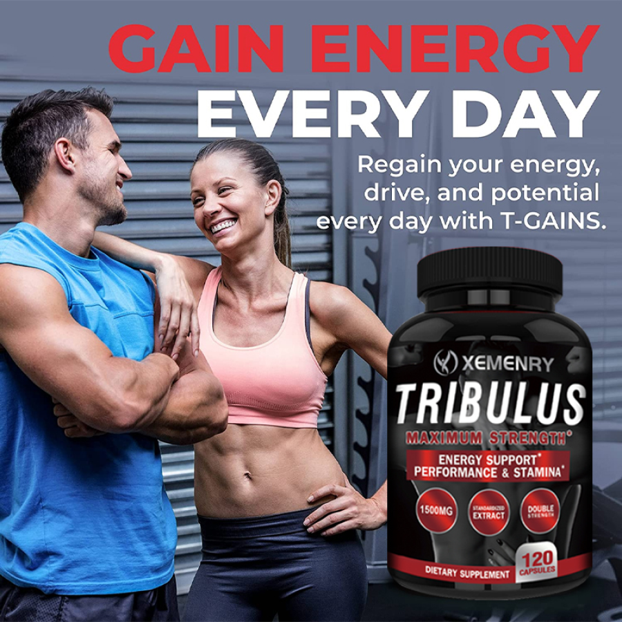Tribulus 1500mg Maximum Strength 120 Capsulas Xemenry-6