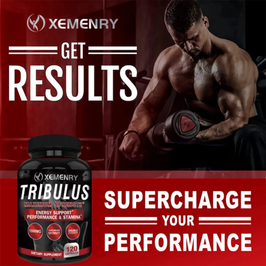 Tribulus 1500mg Maximum Strength 120 Capsulas Xemenry-2