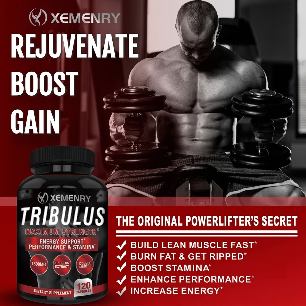 Tribulus 1500mg Maximum Strength 120 Capsulas Xemenry-4