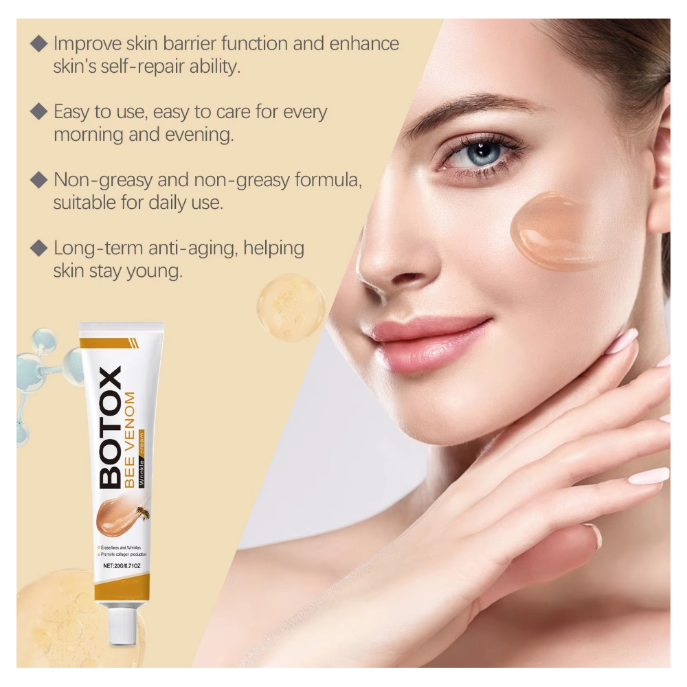 Botox Bee Venom Crema Colageno Facial Efecto Lifting 20gr-3