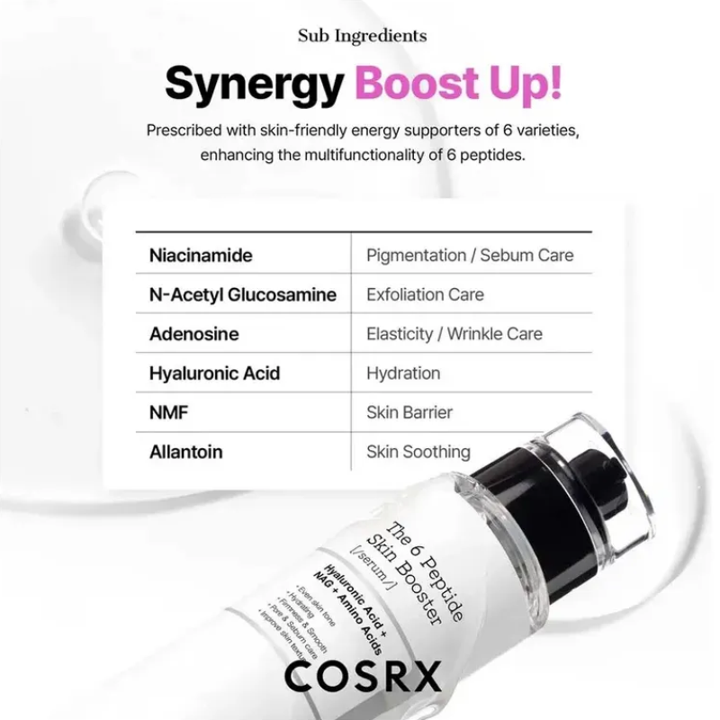 Cosrx Serum 6 Peptide Skin Booster Hidrata Pre Skin Care 150mL-3