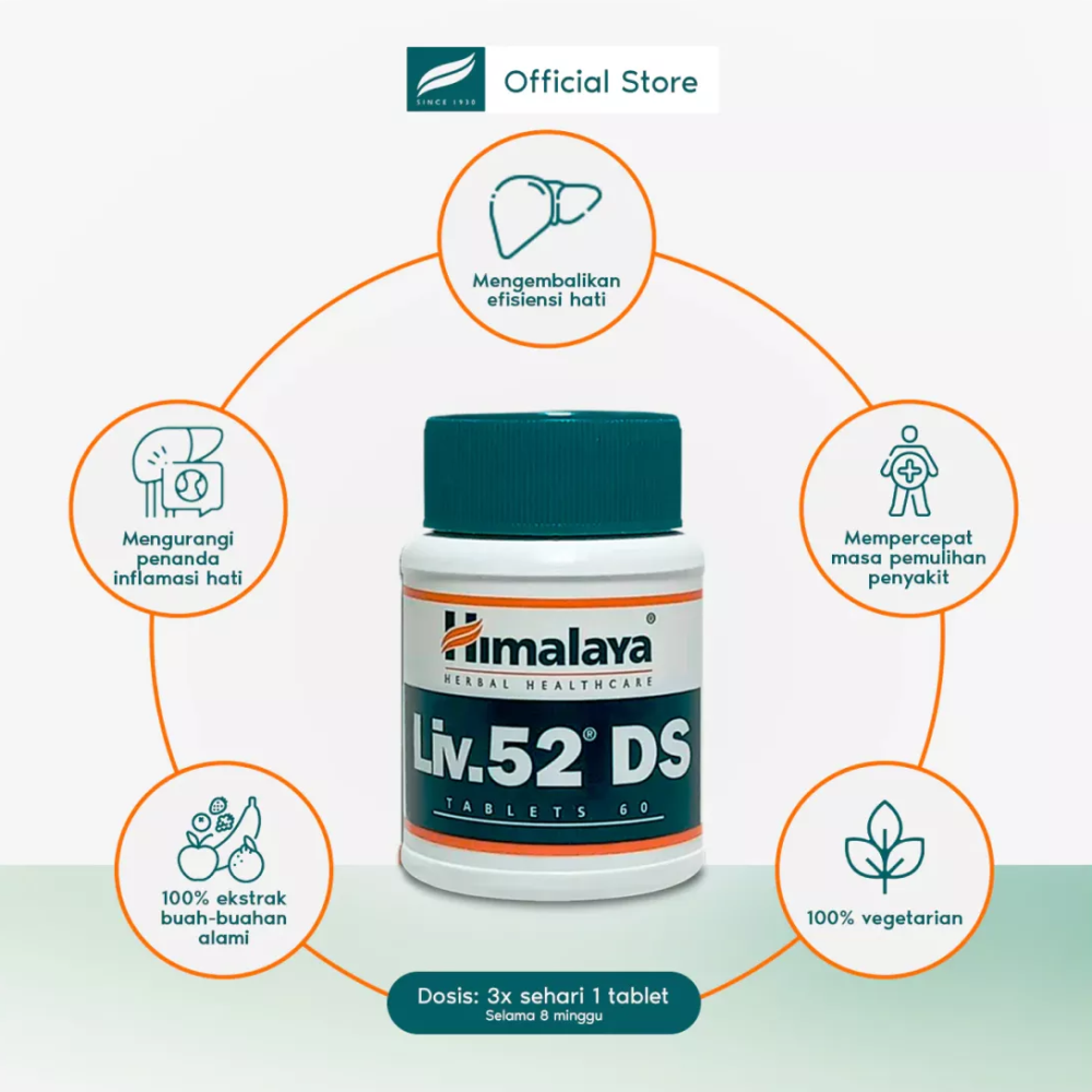 Himalaya® Liv.52® DS  Protector y Regenerador Hepático Avanzado 60 Caps-3