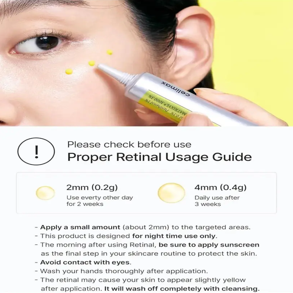 Crema Celimax Retinal Shot Tightening Booster Efecto Lifting 15ml-3