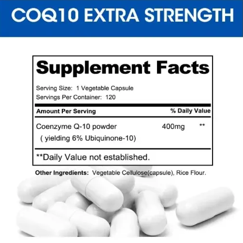 Balincer Coenzima Q10 (co-q10) 400 Mg Extra Strength 120caps-4