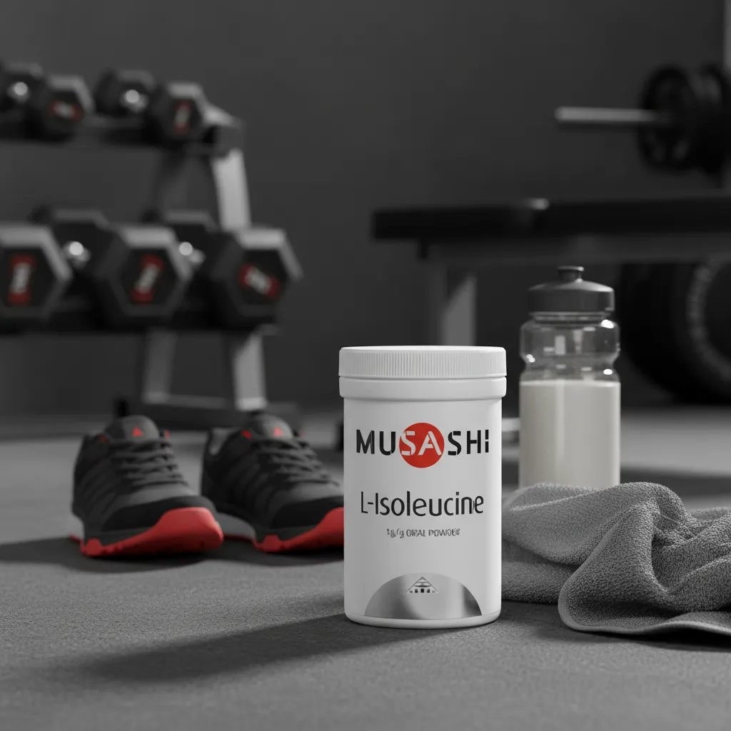 Musashi Aminoacidos Bcaa L-isoleucina 2000mg Isoleucina 75gr en polvo sin sabor-2