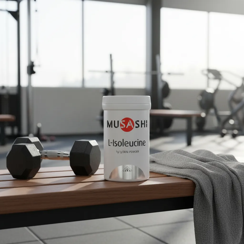 Musashi Aminoacidos Bcaa L-isoleucina 2000mg Isoleucina 75gr en polvo sin sabor-5