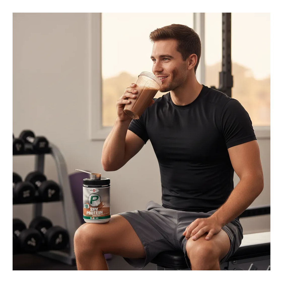 Musashi Batido De Proteinas Vegan Soy Protein Proteina Vegetal Vegana Chocolate-2
