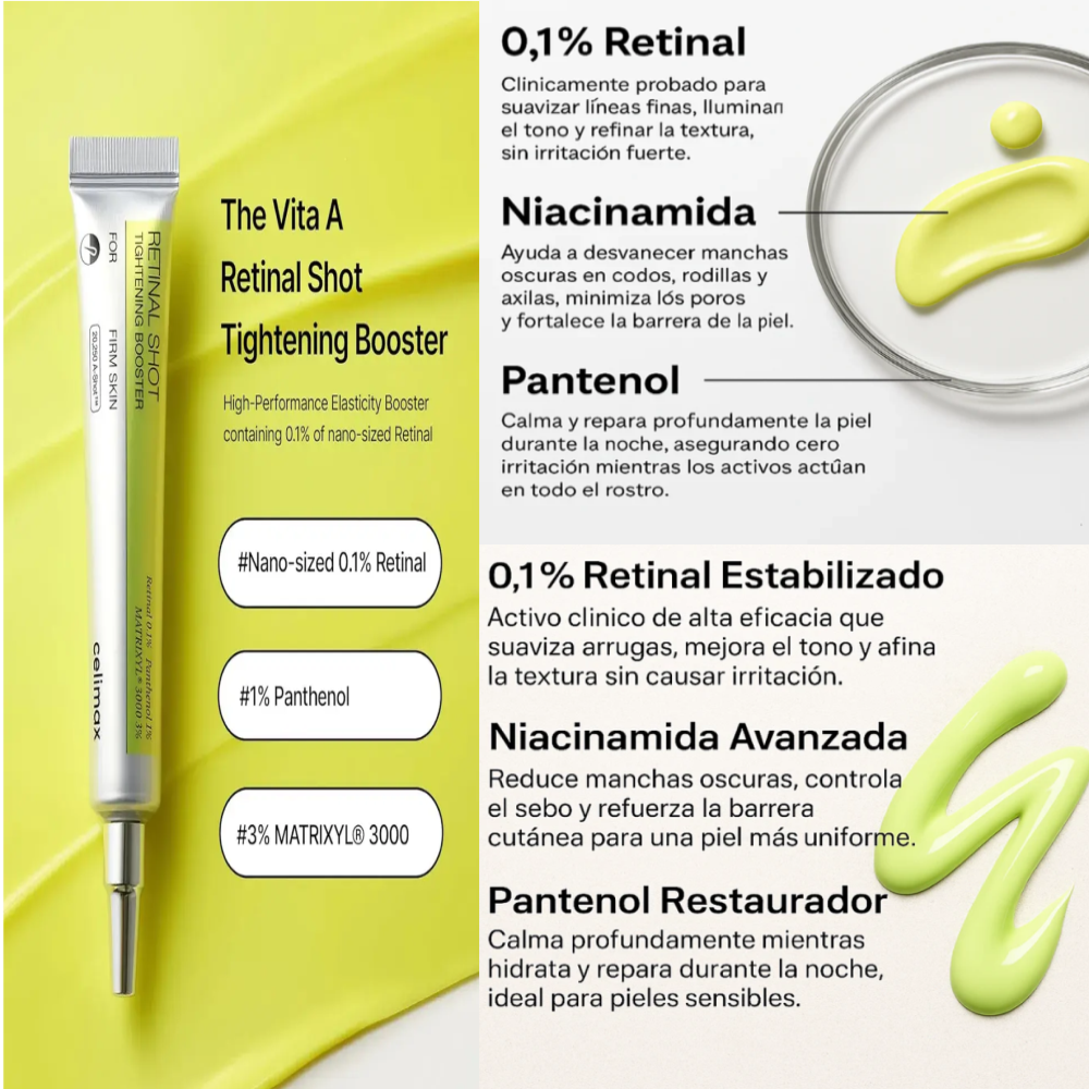 Celimax Retinal Shot + Dr Althea 345 Bruma Reparado Hidratante Facial-5
