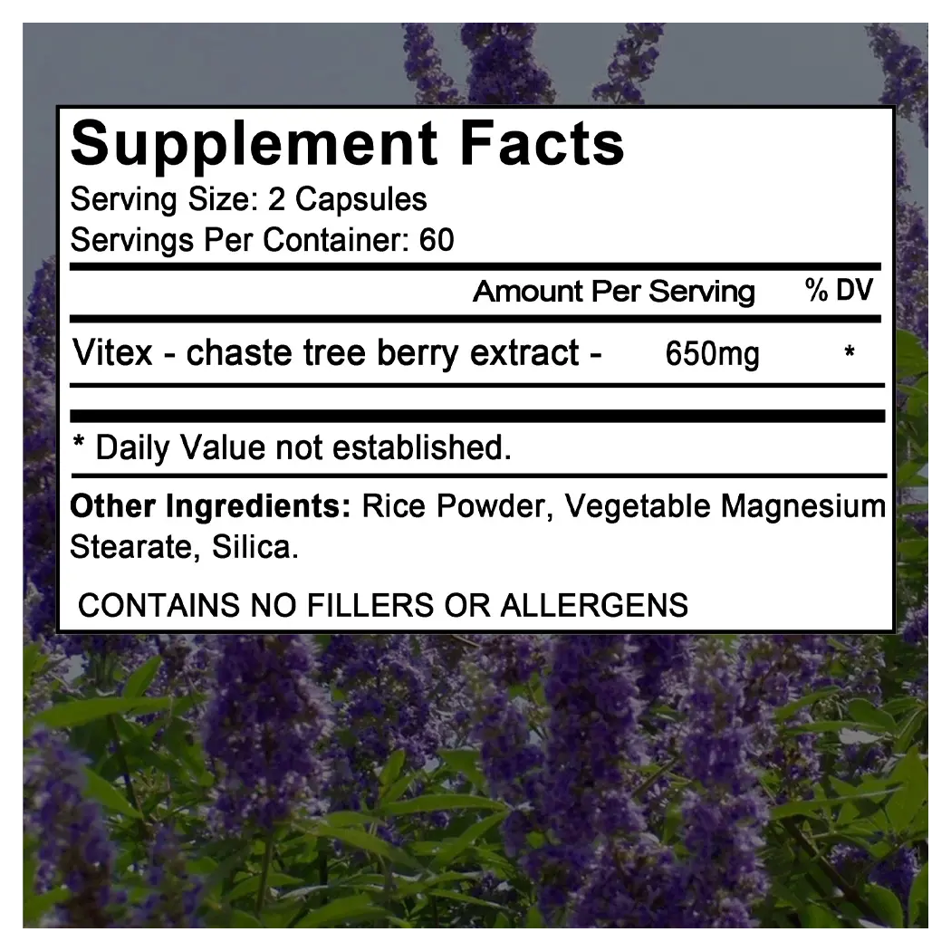 Suplemento Alimeticio Vitex+ 650mg Equilibrio Initimo 120 caps-6