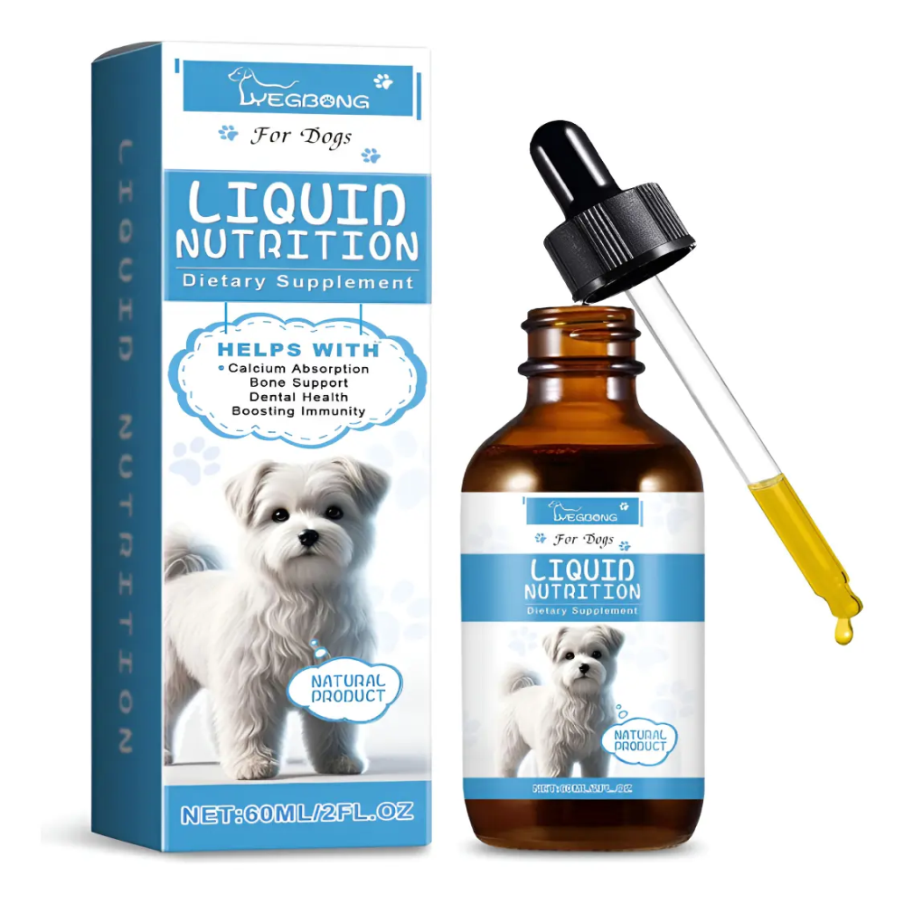 Liquid Nutrition Pet Multivitaminico Liquido Para Perros 60ml Sabor Menta Fresca-0