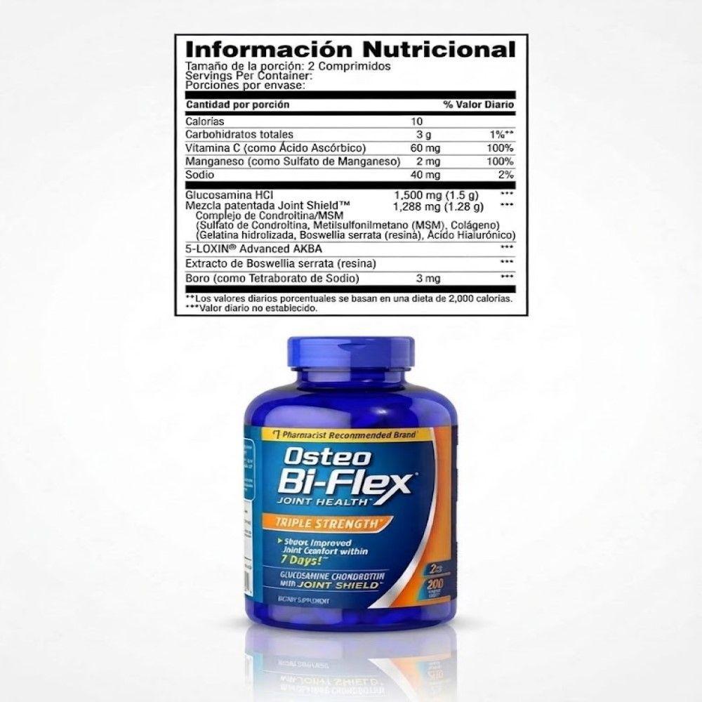 Osteo Bi-flex Triple Strength 200c + Curcuma Turmeric 120c -3