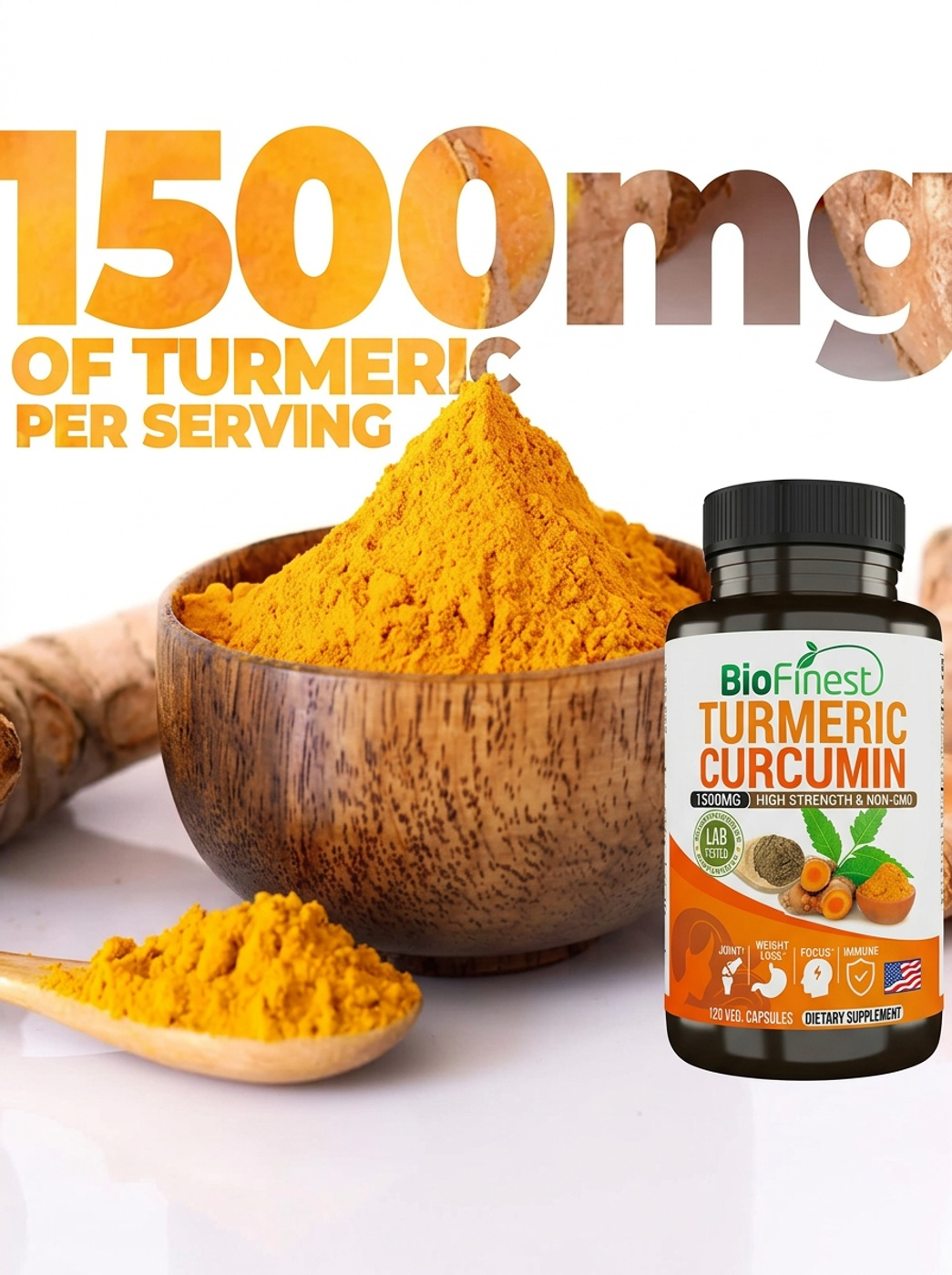 Osteo Bi-flex Triple Strength 200c + Curcuma Turmeric 120c -4