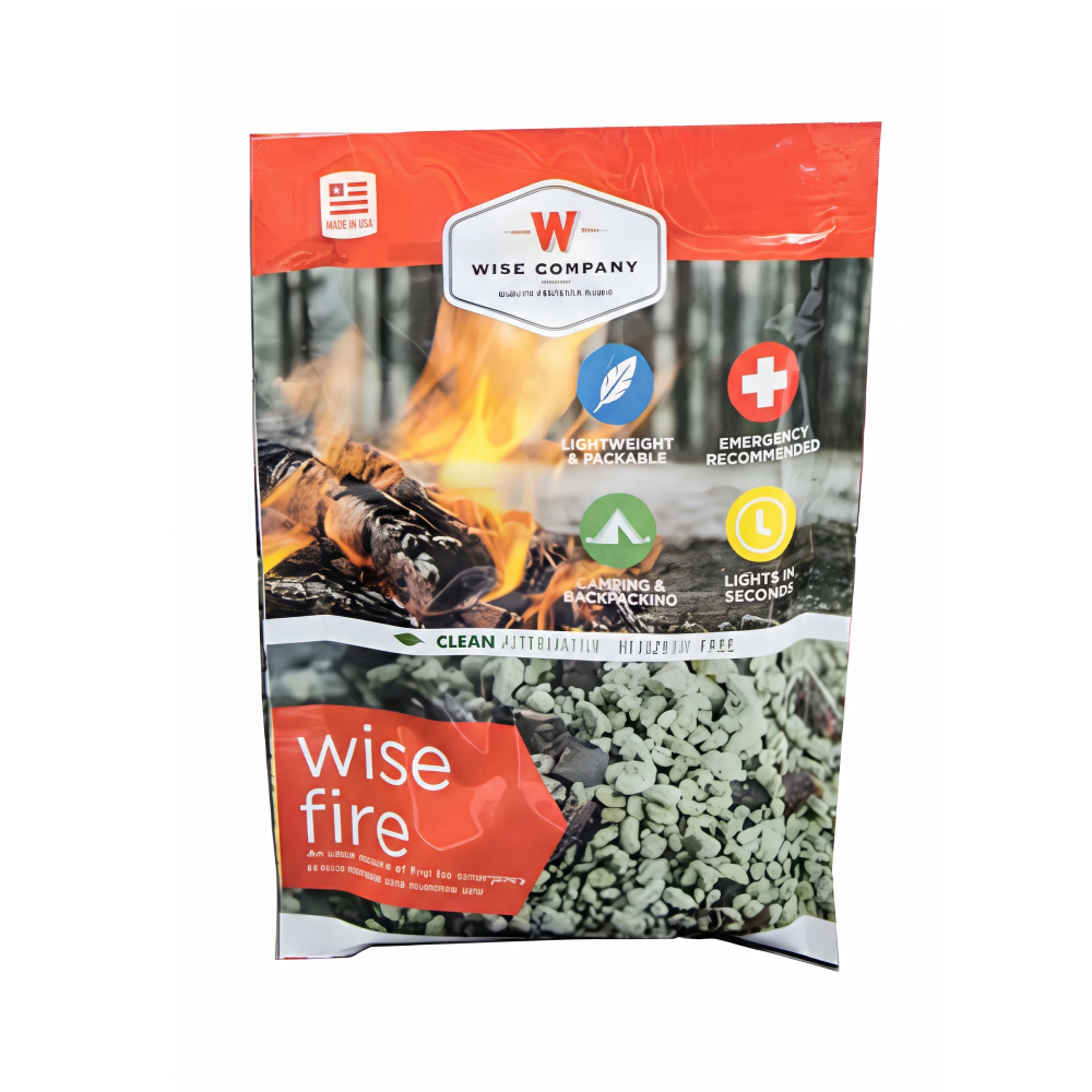 Iniciador De Fuego Camping Wise Fire Starter Green Fuel 62gr Camping-0
