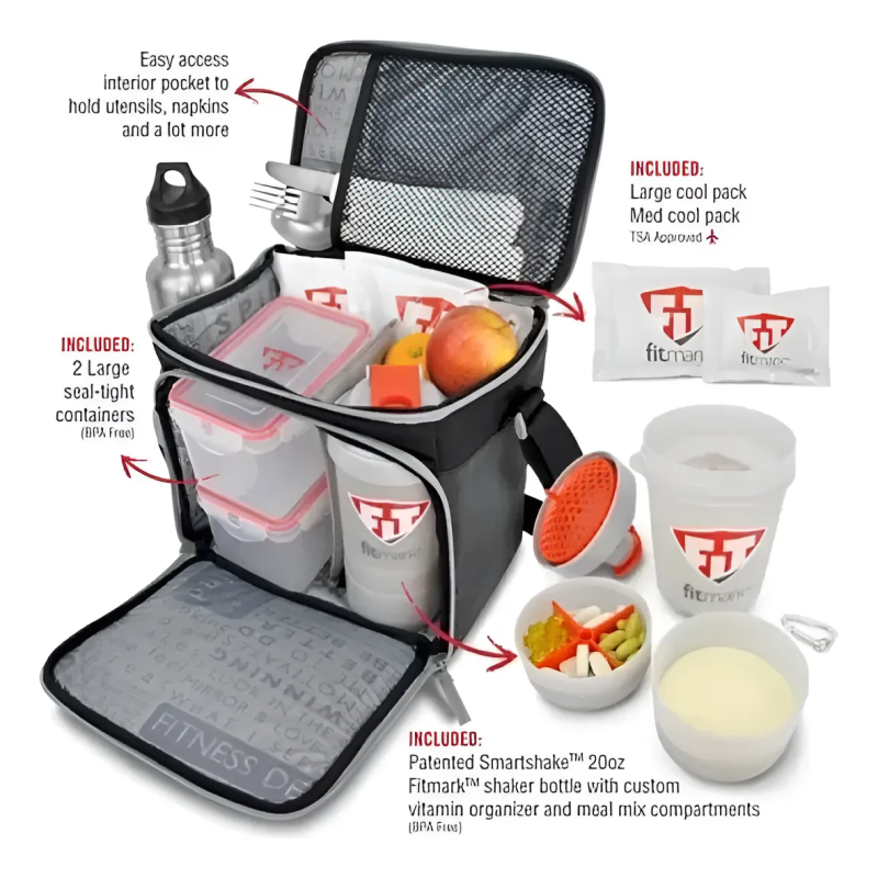Fitmark The Box Bolso Lonchera Termica Para El Gimnasio-2