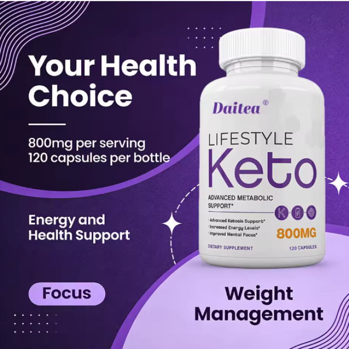 Daitea Keto Quemador De Grasas 800mg Soporte Metabolico-2