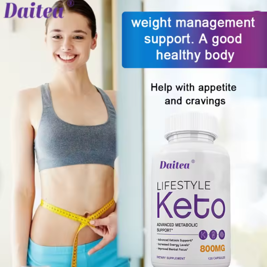 Daitea Keto Quemador De Grasas 800mg Soporte Metabolico-5