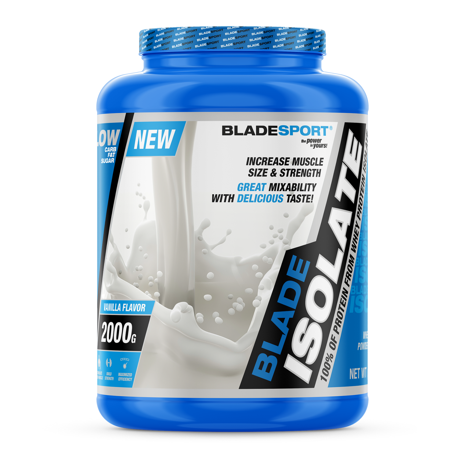 Blade Isolate Proteina Whey Protein Isolate 5 Lbs Vanilla-0