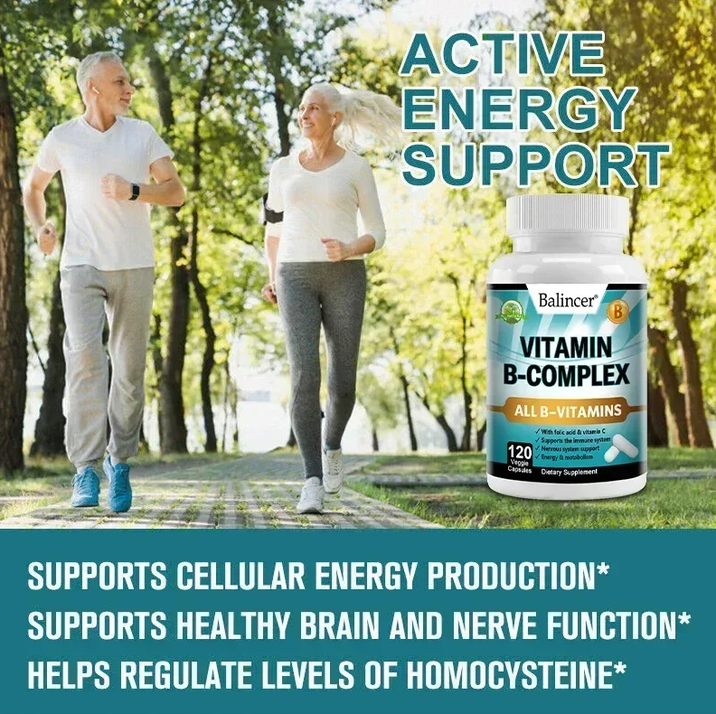 Balincer Vitamin B Complex Complejo De Vitaminas B 120 Caps-7