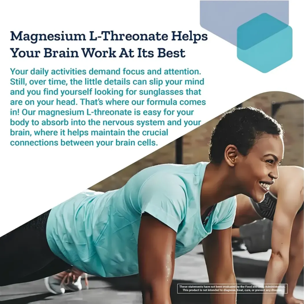 Suplemento De Magnesio Neuro-mag L-threonate 90 Capsulas-4