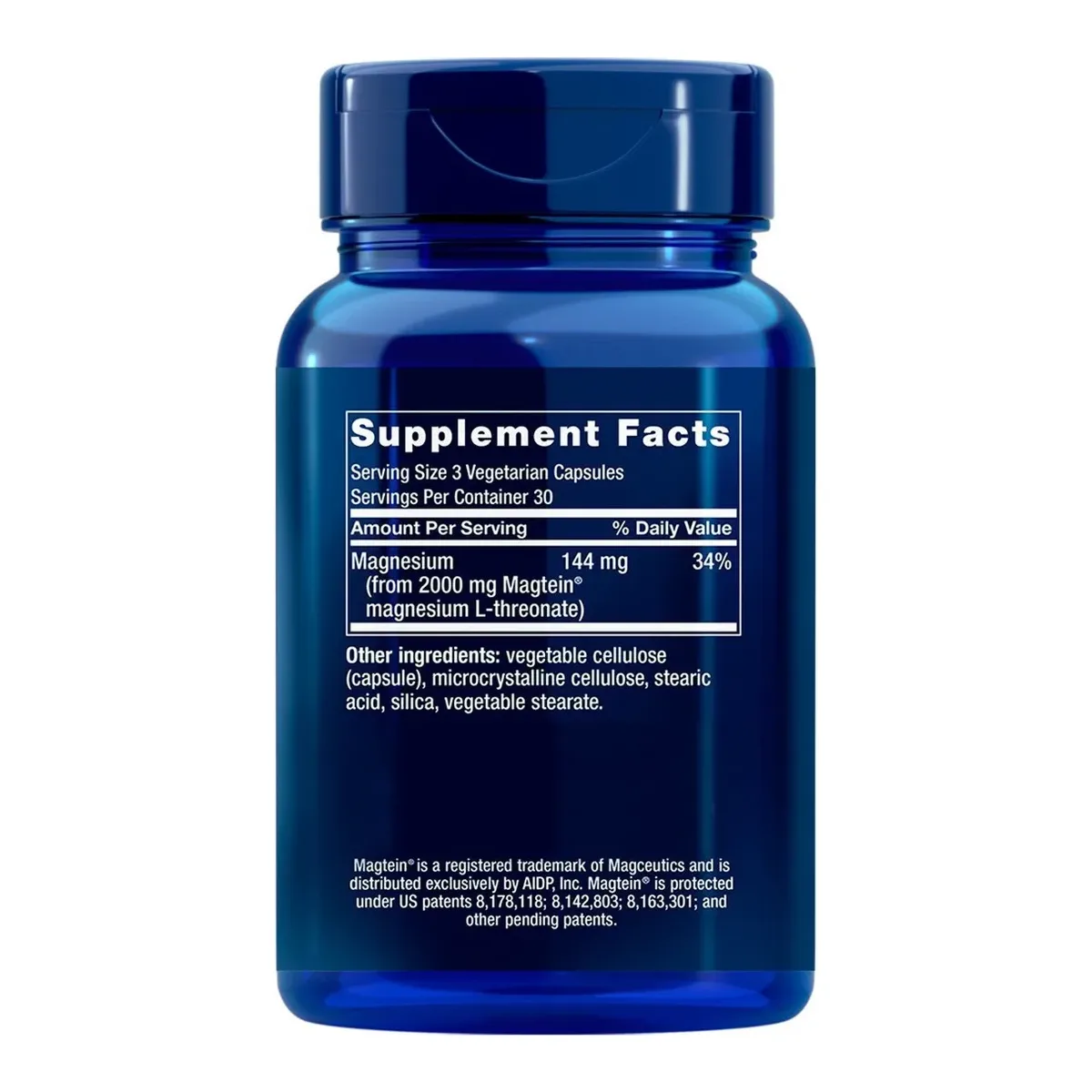 Suplemento De Magnesio Neuro-mag L-threonate 90 Capsulas-5