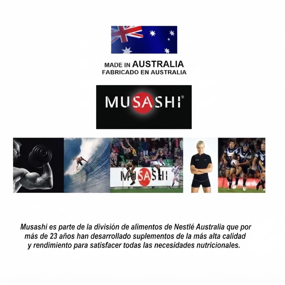 Musashi Amino Muscle Recovery Aminoacidos Bcaa 1000mg 60 Cap-5