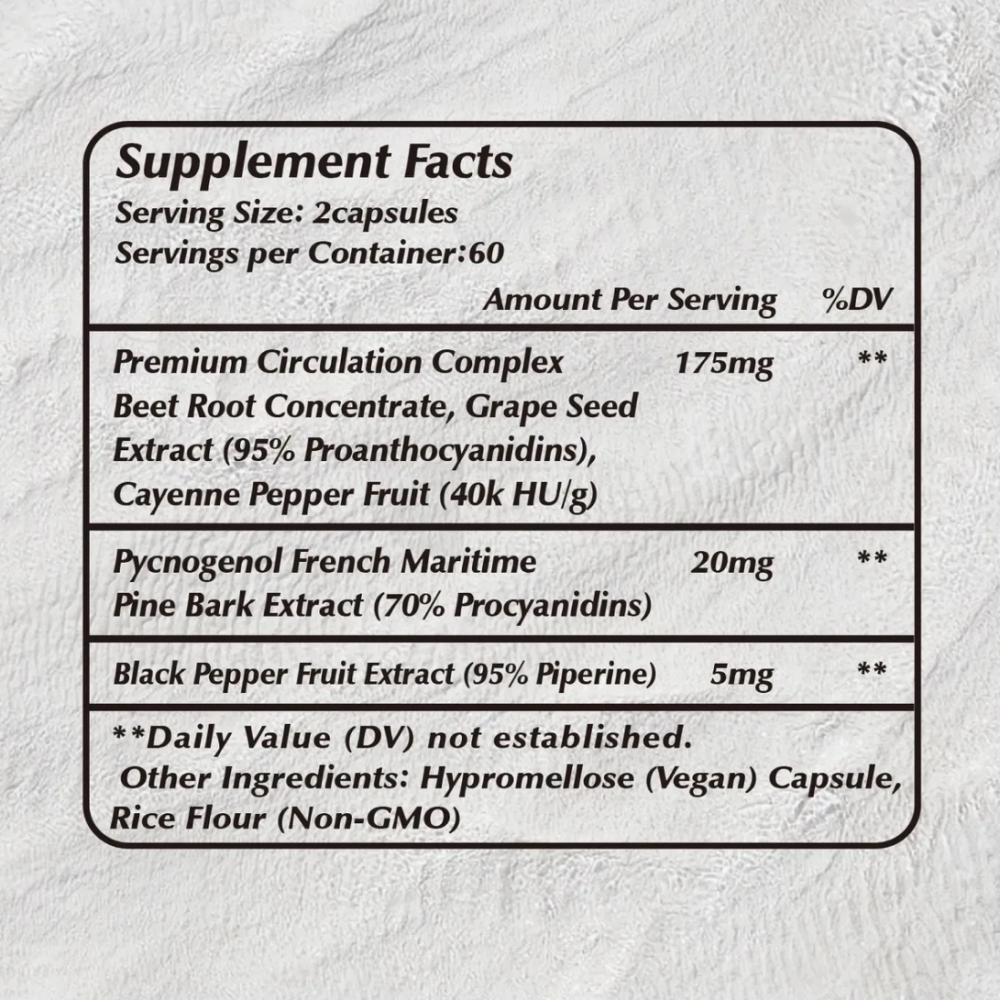 Suplemento Pycnogenol Pino Maritimo Frances Antioxidante 120 caps-6