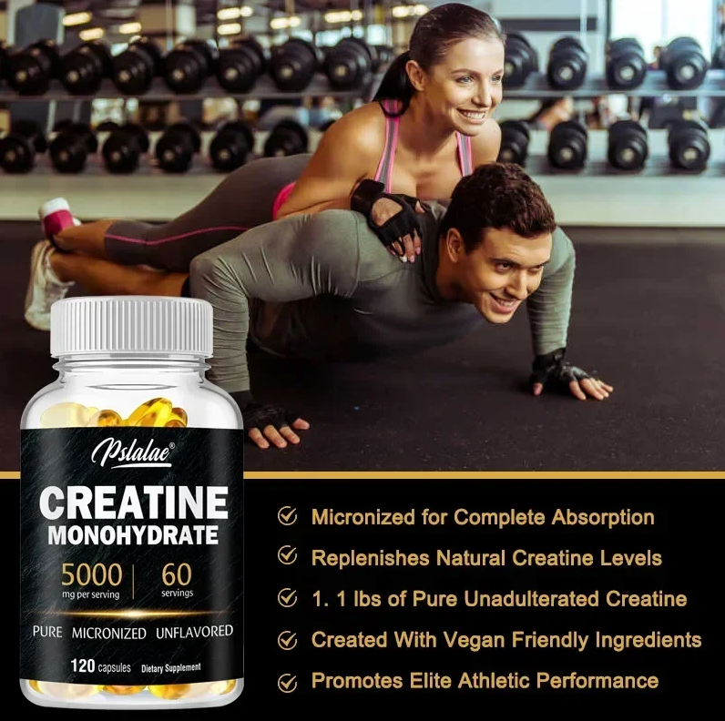Musashi Proteina Bulk Mass Gain Whey Protein 5 Lbs Vainilla + Creatina 5000mg-6