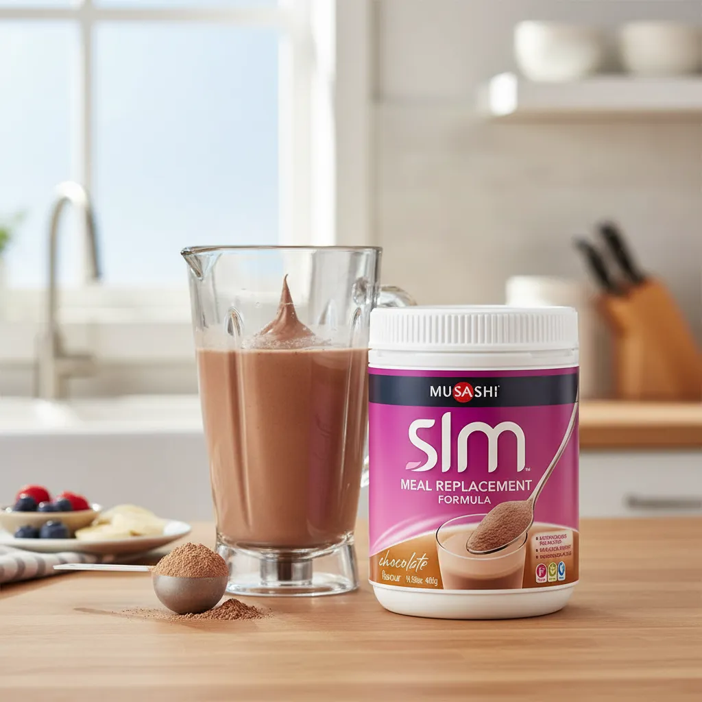 Slm MRP Meal Replacement Batido De Proteinas Para Bajar De Peso Chocolate-2