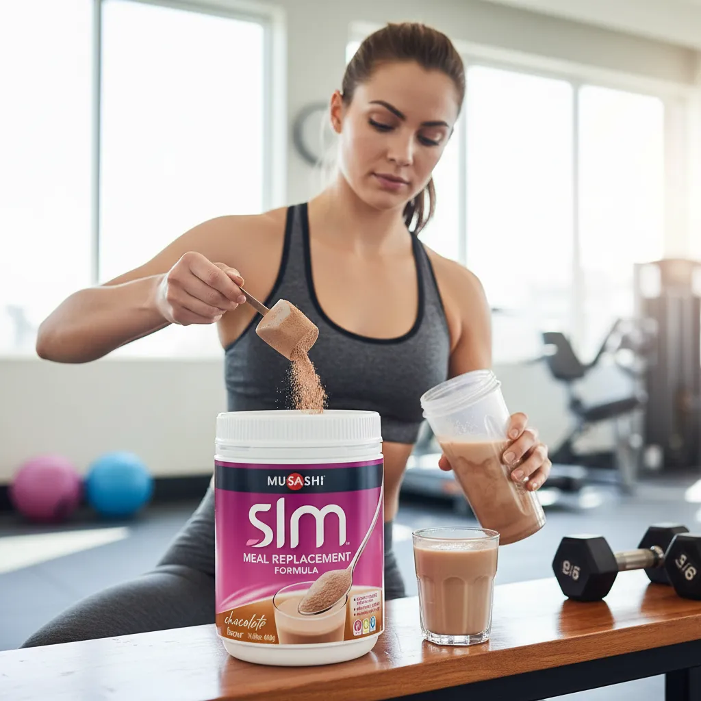 Slm MRP Meal Replacement Batido De Proteinas Para Bajar De Peso Chocolate-5