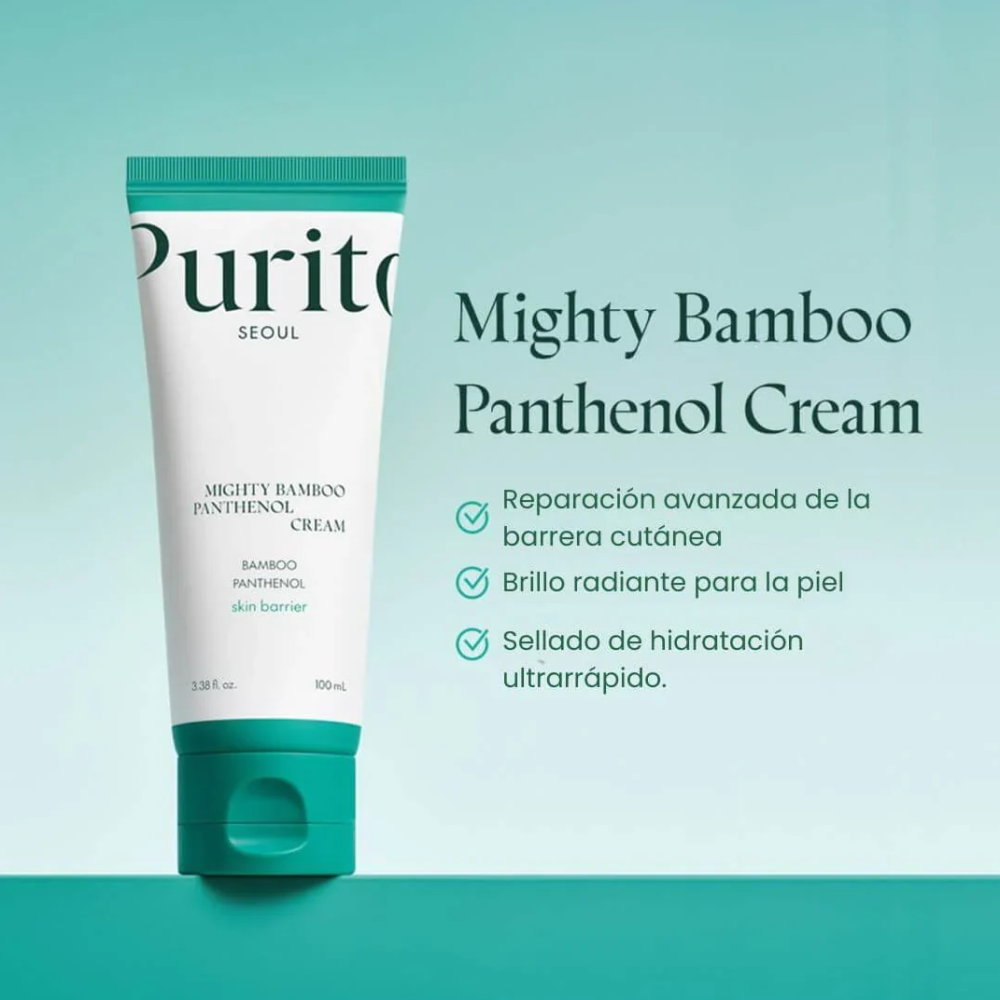 Purito Mighty Bamboo Panthenol Hidratante Skin Barrier 100ml-5