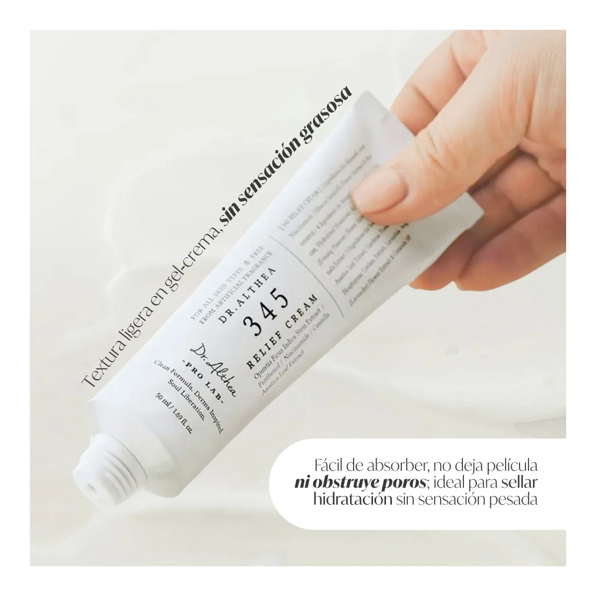 Crema Dr.althea 345 Relief Hidrata Repara Piel Sensible 50ml-3