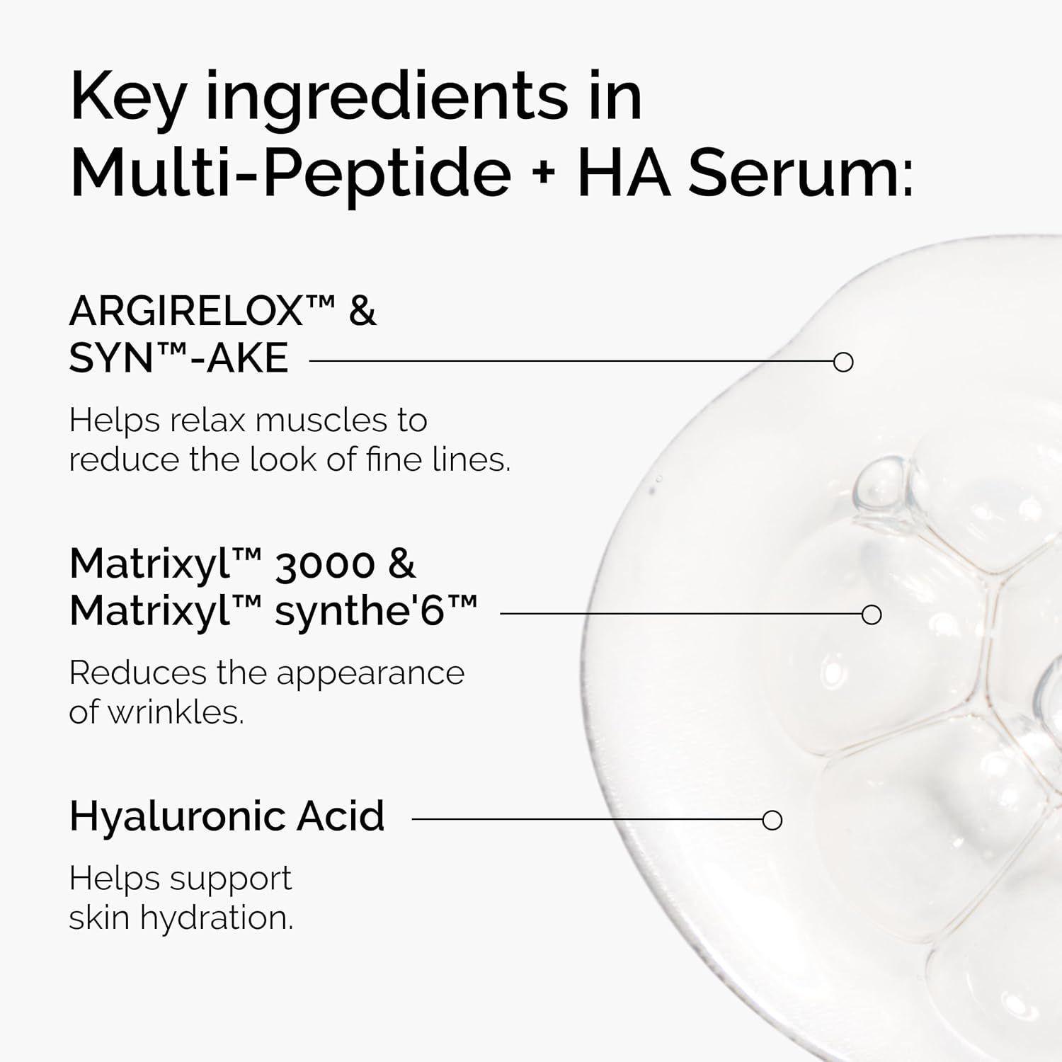 Serum Multi-péptidos + Ácido Hialurónico HA The Ordinary 30ml-2