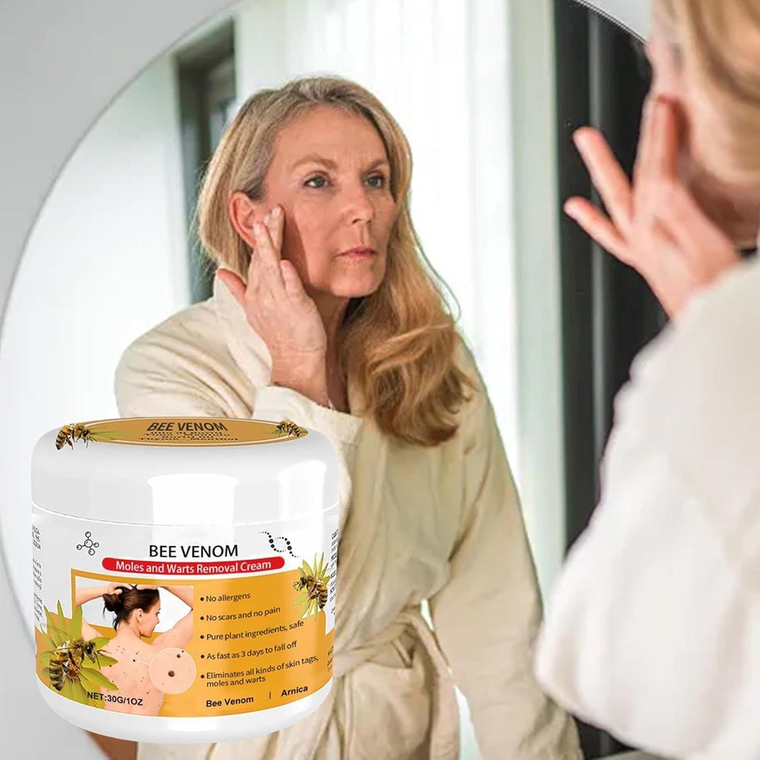 Botox Bee Venom Moles and Warts Crema de Cuerpo y Rostro para Remover Lunares y Verrugas 30gr-6