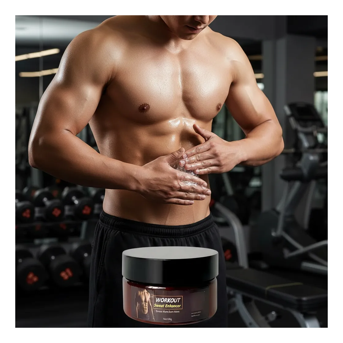 Hot Sweat Cream Crema Reductora Quemadora Grasas Abdominal-3