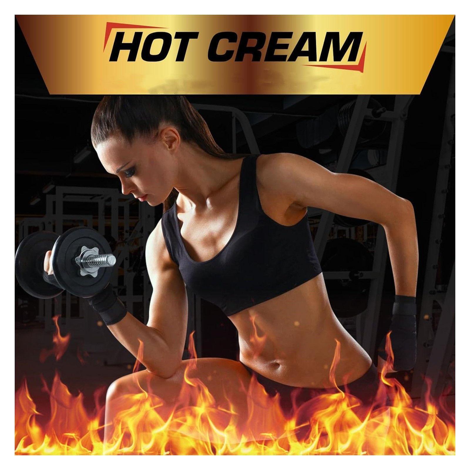 Hot Sweat Cream Crema Reductora Quemadora Grasas Abdominal-2