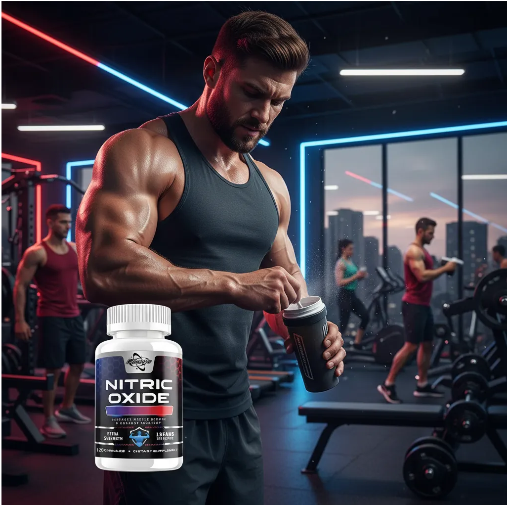 Suplemento Nitrix Aumento Oxido Nitrico Purevia 1920mg 120 caps-6