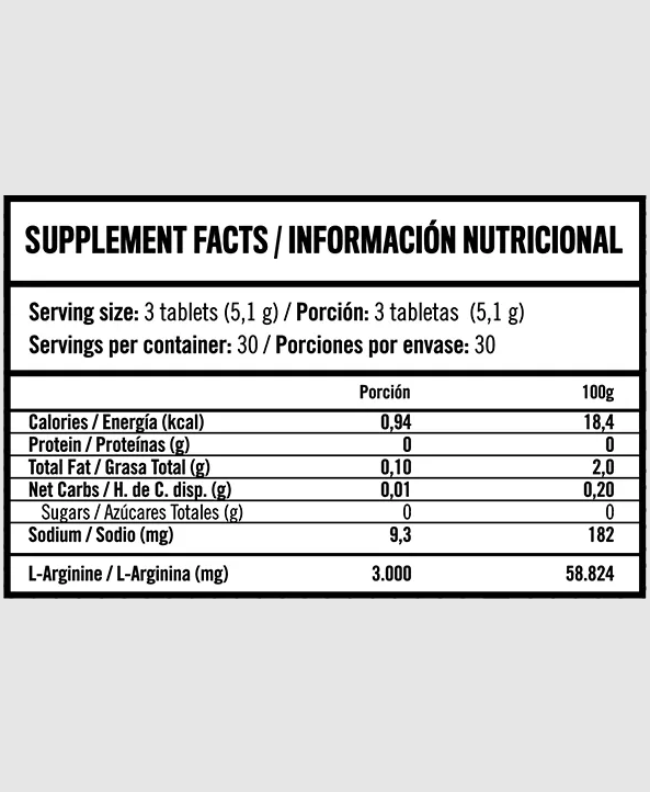 Suplemento Nitrix Aumento Oxido Nitrico Purevia 1920mg 120 caps-7