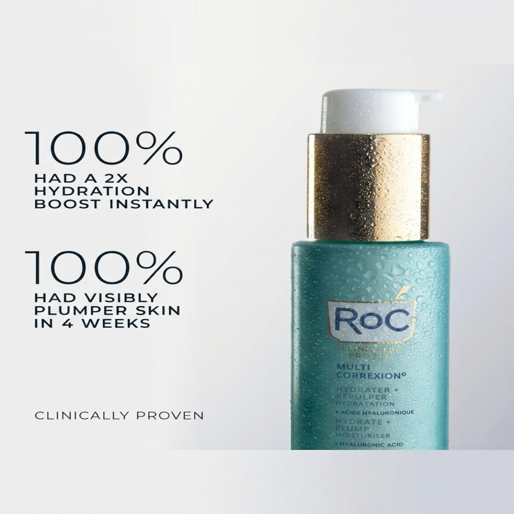 Roc Multi Correxion Even Tone Lift Serum + Hydrate Plump-5