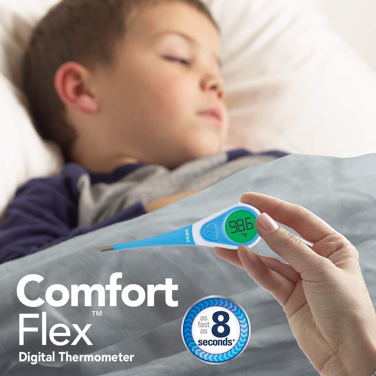 Termometro Digital Vicks Comfortflex Toma de Temperatura en 8 Segundos-7