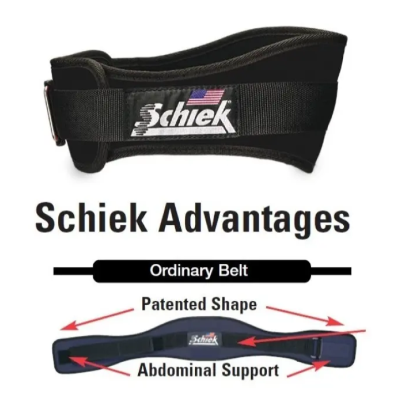 Cinturon De Pesas Para Gimnasio Schiek Triple Model Patent 2006 Talla Xl-2