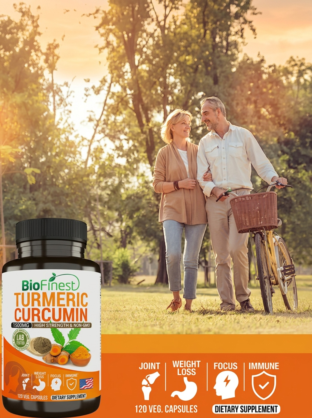 Move Free Ultra Triple Colageno Tipo 2 + Curcuma Turmeric 120 Caps-2
