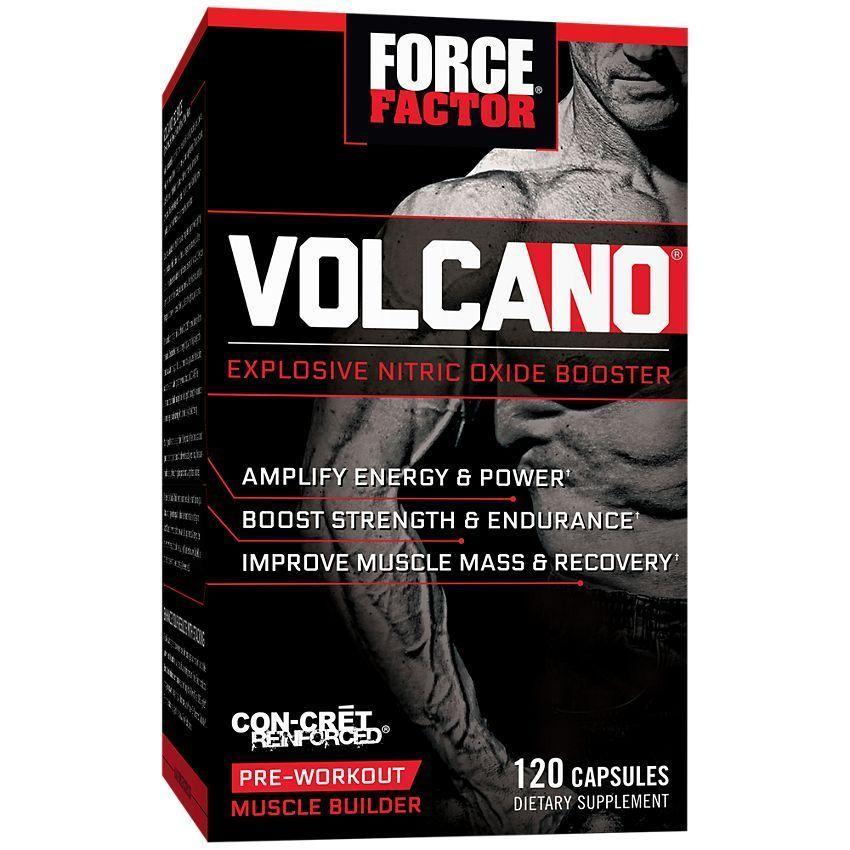 Force Factor Volcano Aumento Oxido Nitrico Creatina Con-cret 120 caps-0